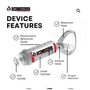 2 Pack Dechoker Anti-Choking Device Toddler